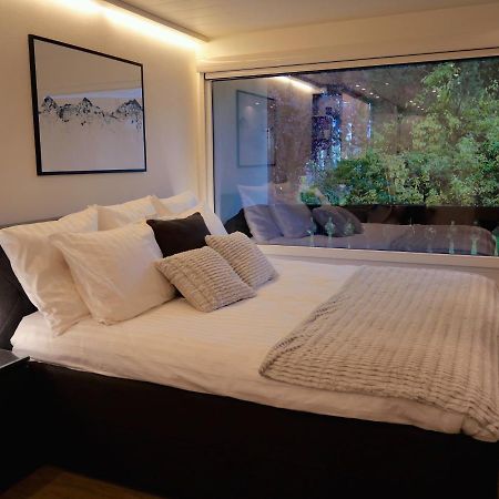 Moderne Wohnung an toller Lage in Laax Exterior foto